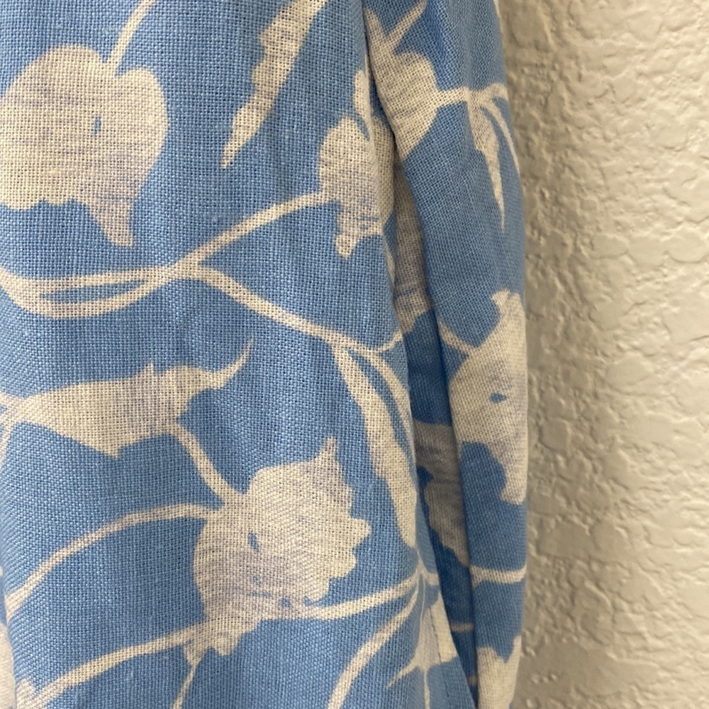A New Day Linen Blend cutest Maxi Summer Dress size women’s -L - Picture 5 of 16